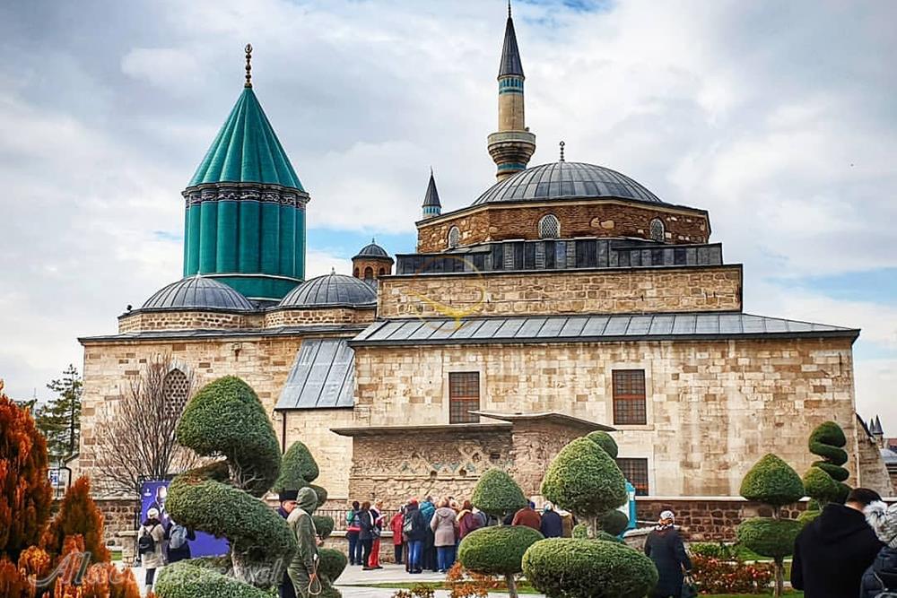 مقبره مولوی در قونیه - ترکیه | علاءالدین تراول