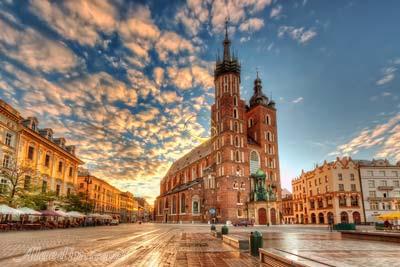 کلیسای سنت ماری کراکوف - لهستان