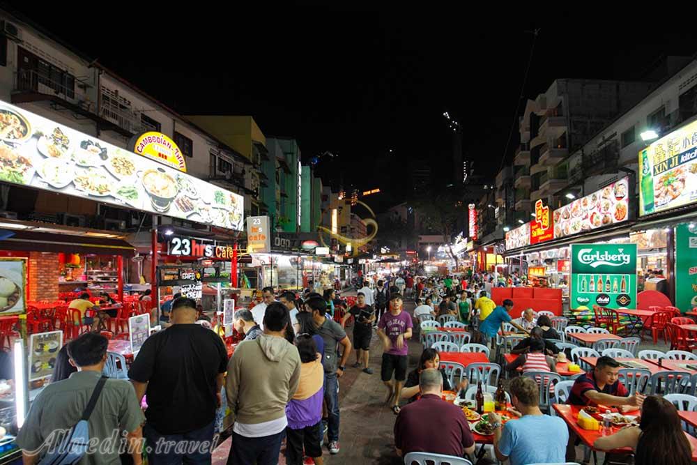 خیابان بوکیت بینتانگ در کوالالامپور - مالزی | علاءالدین تراول