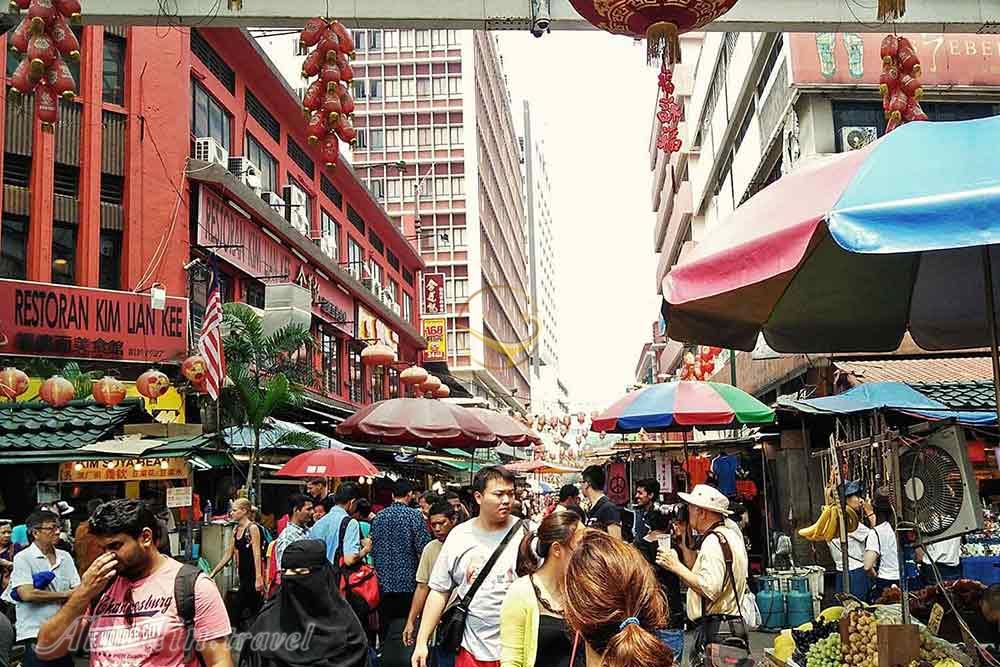 محله چینی ها در کوالالامپور - مالزی | علاءالدین تراول