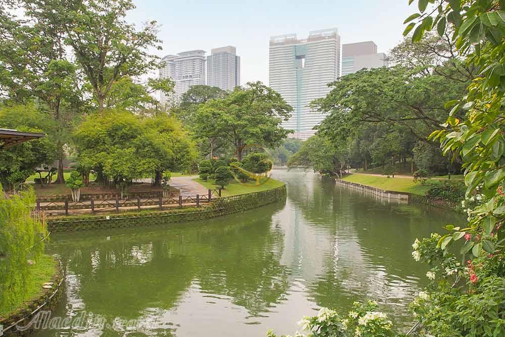 باغ دریاچه کوالالامپور در مالزی | علاءالدین تراول