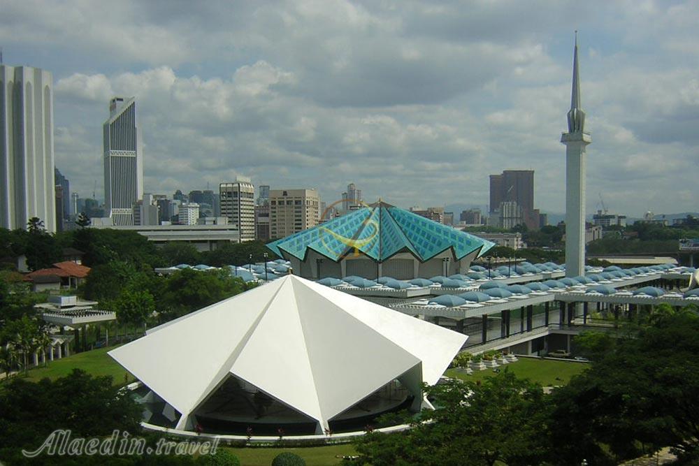 مسجد نگارا در کوالالامپور - مالزی | علاءالدین تراول