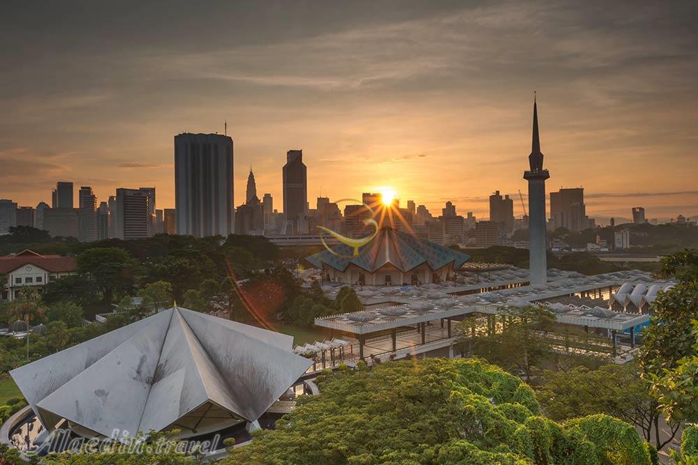 مسجد نگارا در کوالالامپور - مالزی | علاءالدین تراول