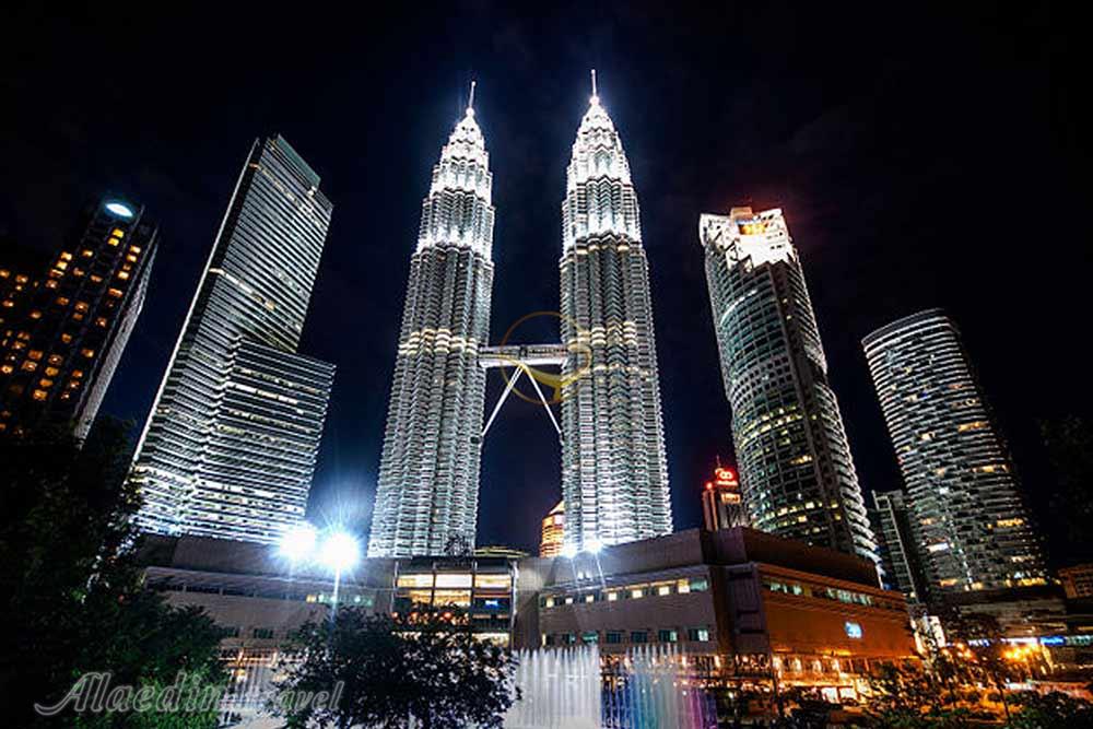 برج های دوقلو پتروناس کوالالامپور در مالزی | علاءالدین تراول