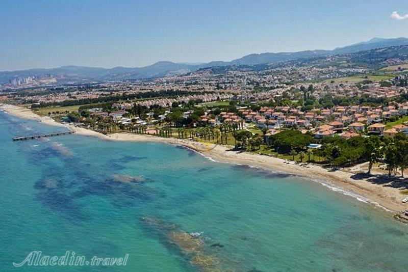 ساحل شن های نقره ای کوش آداسی | علاءالدین تراول