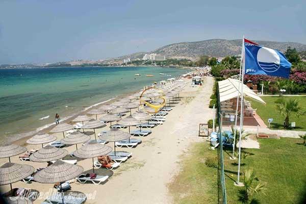 پلاژ اوزون در کوش آداسی - ترکیه