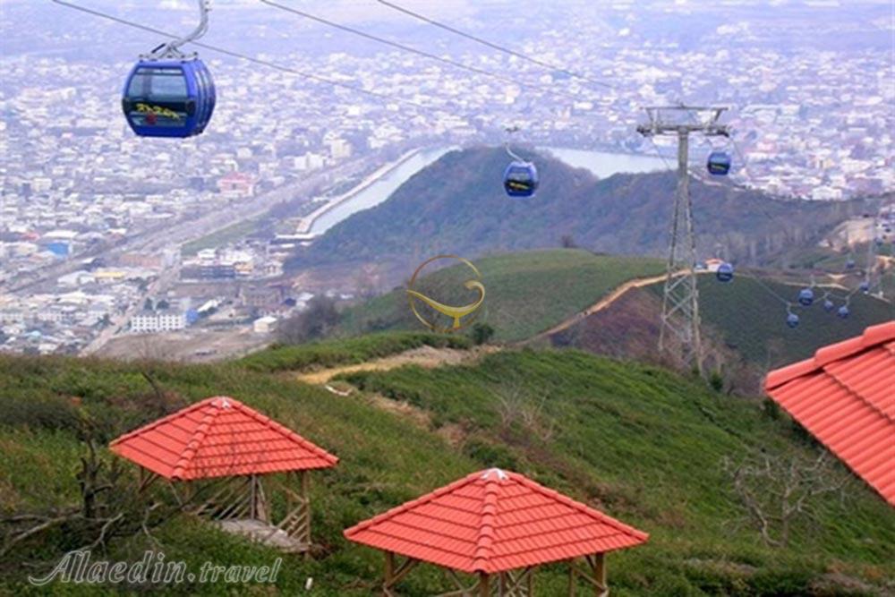 تله کابین لاهیجان | علاءالدین تراول