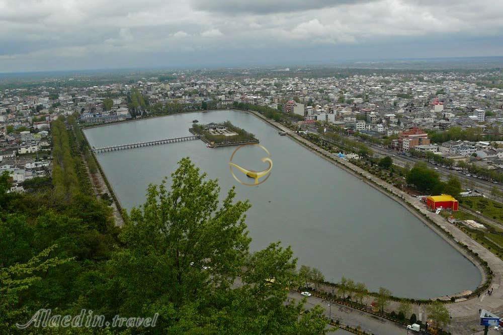 استخر (دریاچه) لاهیجان | علاءالدین تراول