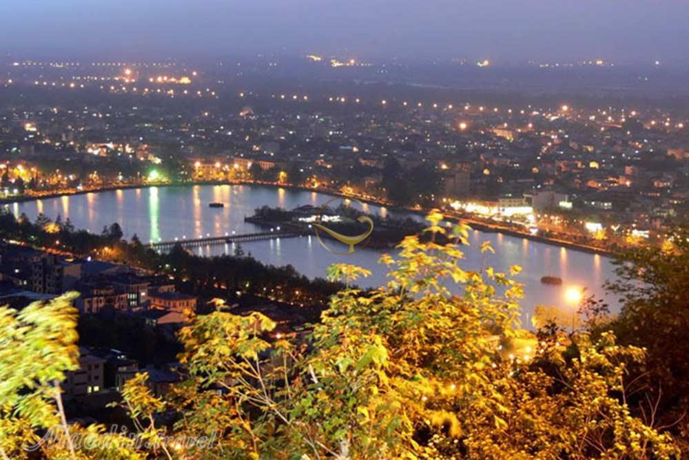 استخر (دریاچه) لاهیجان | علاءالدین تراول