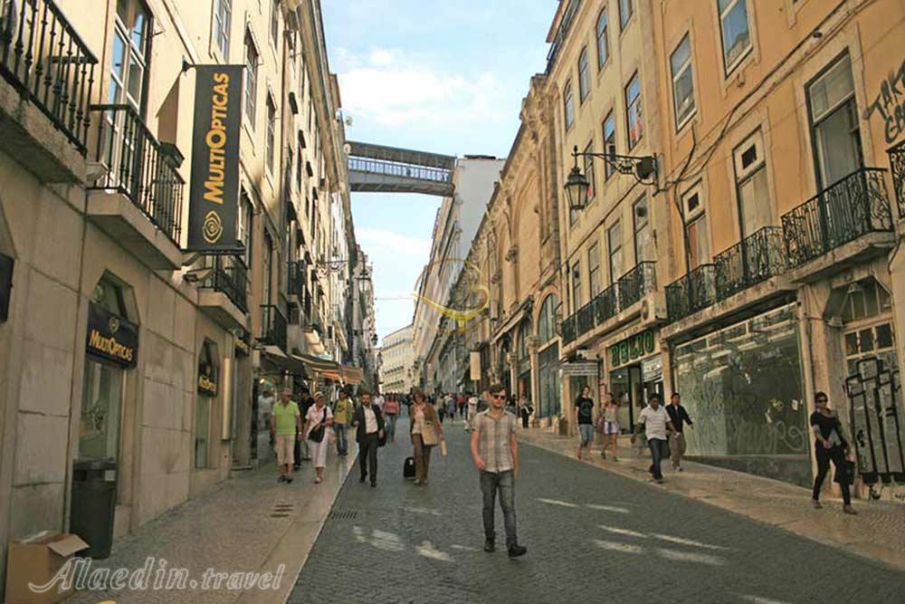 خیابان لیبرداد لیسبون - پرتغال | علاءالدین تراول