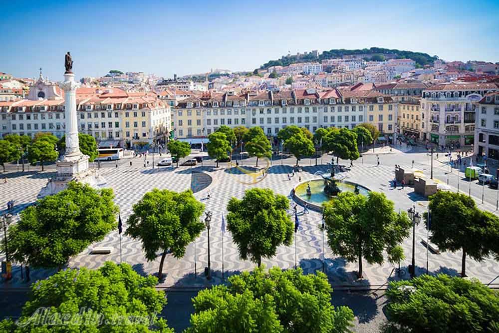 میدان روسیو لیسبون | علاءالدین تراول