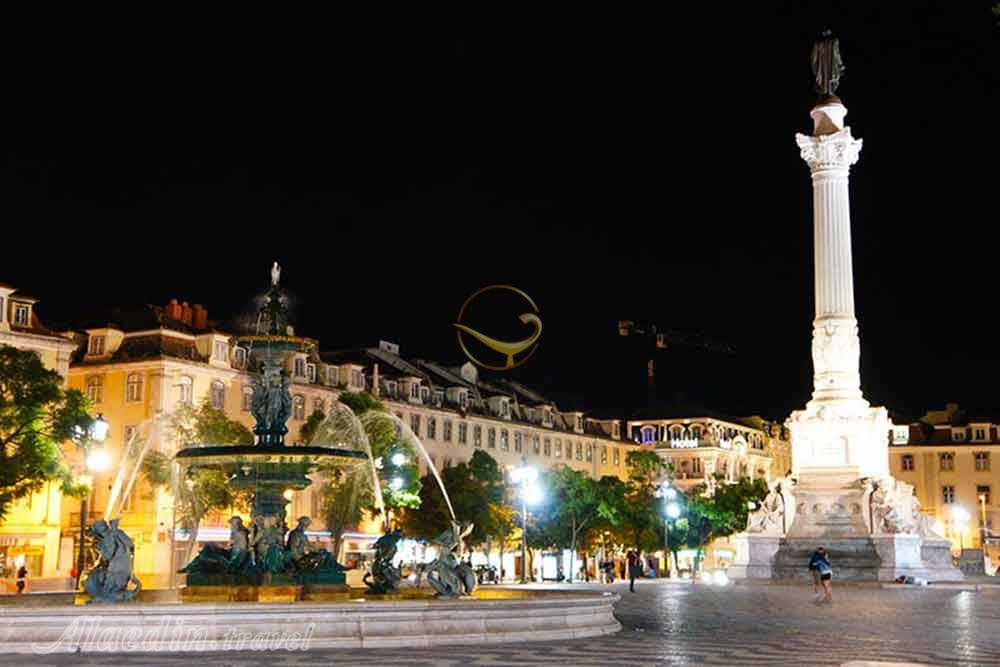 میدان روسیو لیسبون | علاءالدین تراول