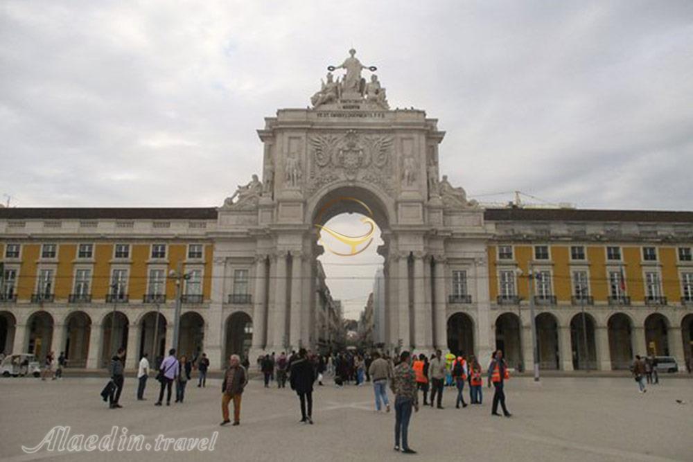 طاق روآ آگوستا لیسبون - پرتغال | علاءالدین تراول