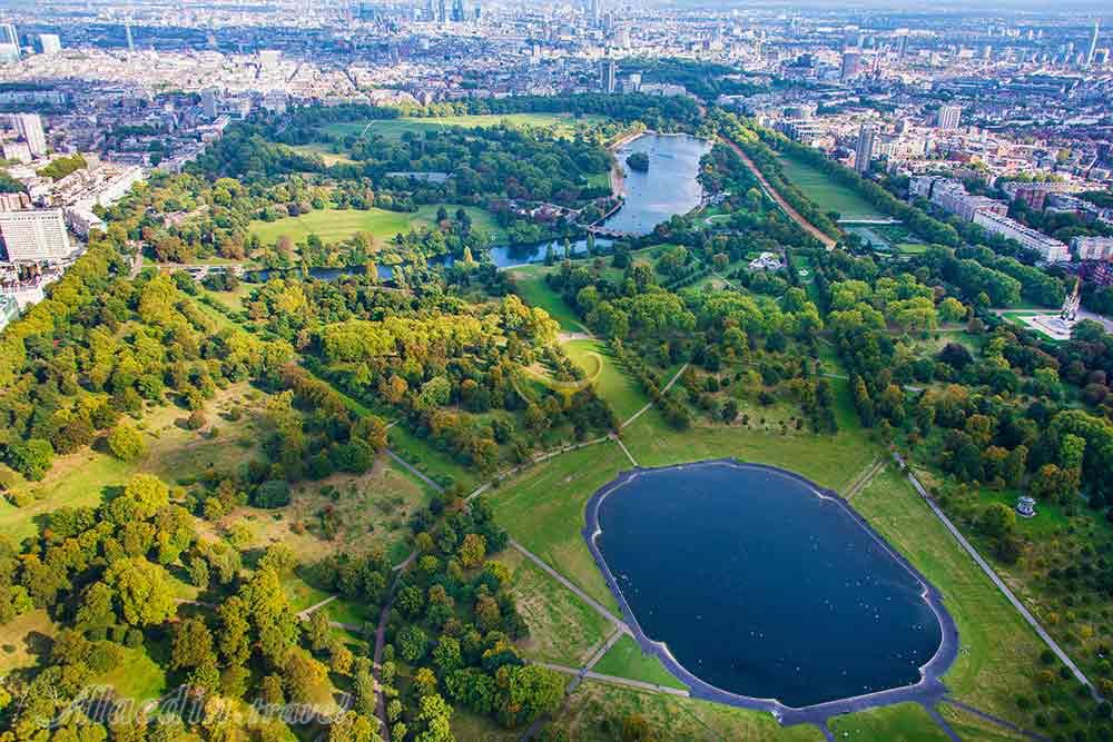 هاید پارک لندن | علاءالدین تراول