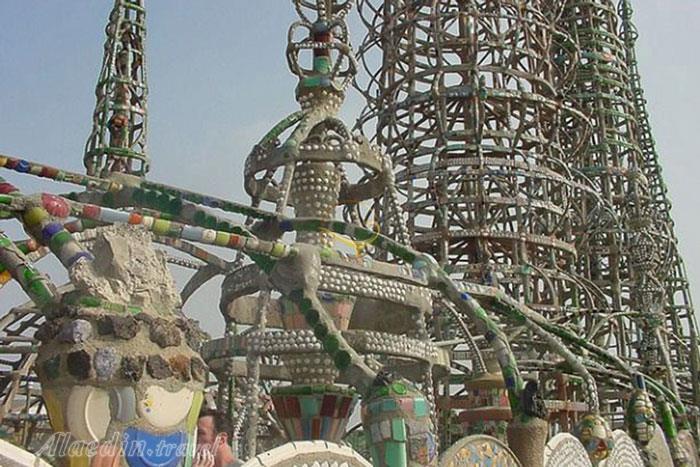 برج های واتس در لس آنجلس - آمریکا | علاءالدین تراول