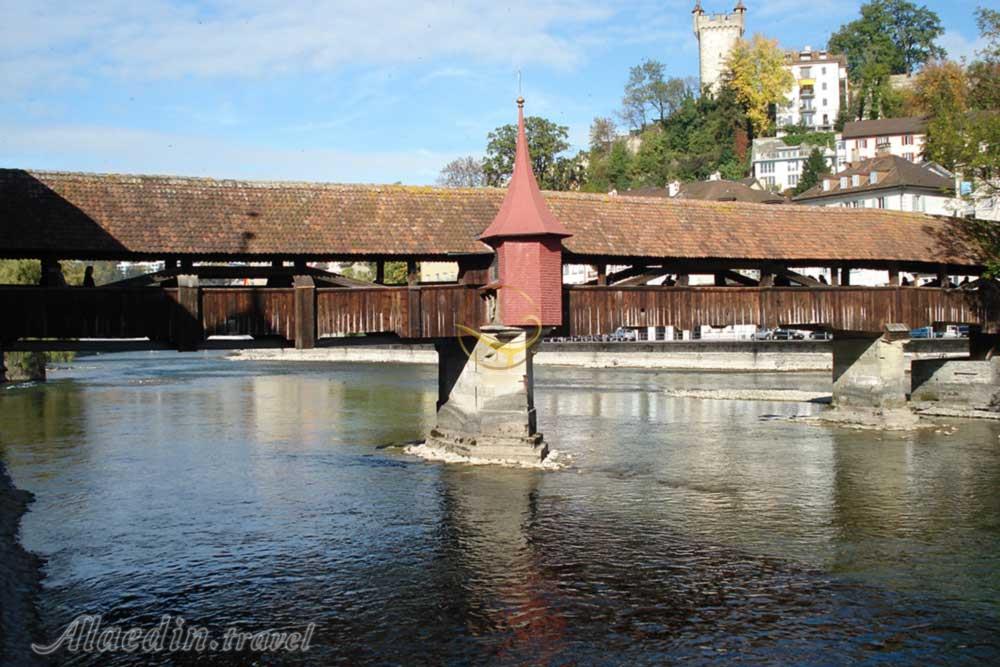 پل اسپرور لوسرن - سوئیس | علاءالدین تراول