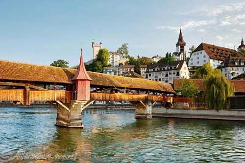 پل اسپرور لوسرن - سوئیس