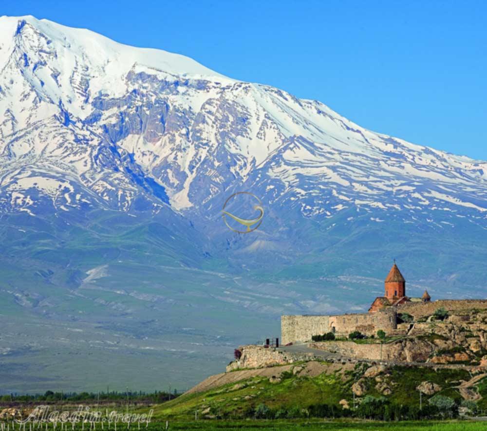 صومعه خور ویراپ در لوسارات - ارمنستان | علاءالدین تراول