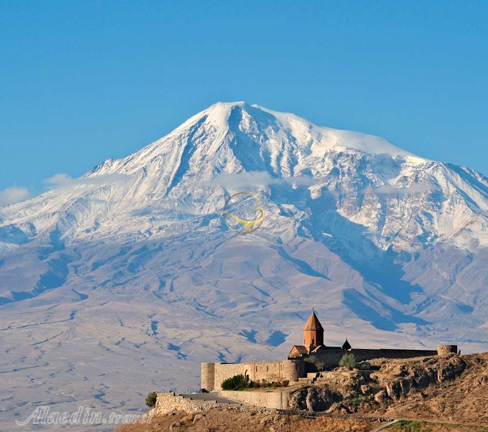 صومعه خور ویراپ در لوسارات - ارمنستان | علاءالدین تراول