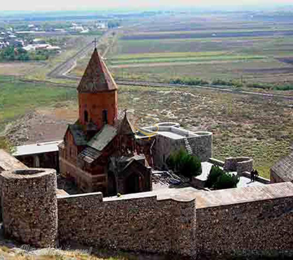 صومعه خور ویراپ در لوسارات - ارمنستان | علاءالدین تراول