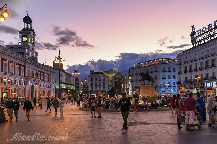 دروازه خورشید قلب شهر مادرید | علاالدین تراول