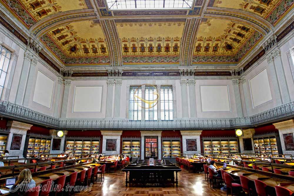 کتابخانه ملی اسپانیا در مادرید | علاءالدین تراول