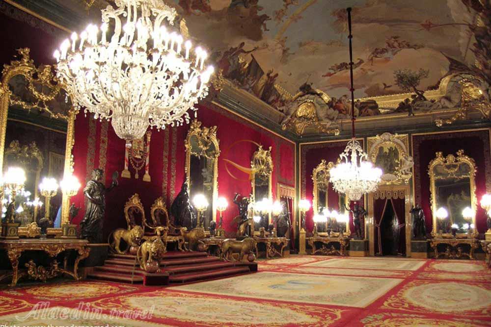 کاخ سلطنتی مادرید اسپانیا | علاءالدین تراول