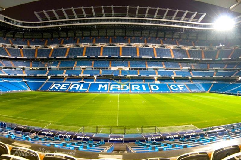 استادیوم سانتیاگو برنابئو در مادرید - اسپانیا | علاءالدین تراول