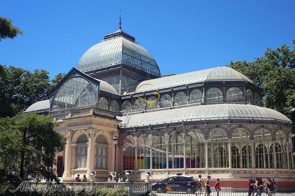 کاخ شیشه ای پارک رتیرو (کریستال پالاس) در مادرید - اسپانیا | علاءالدین تراول