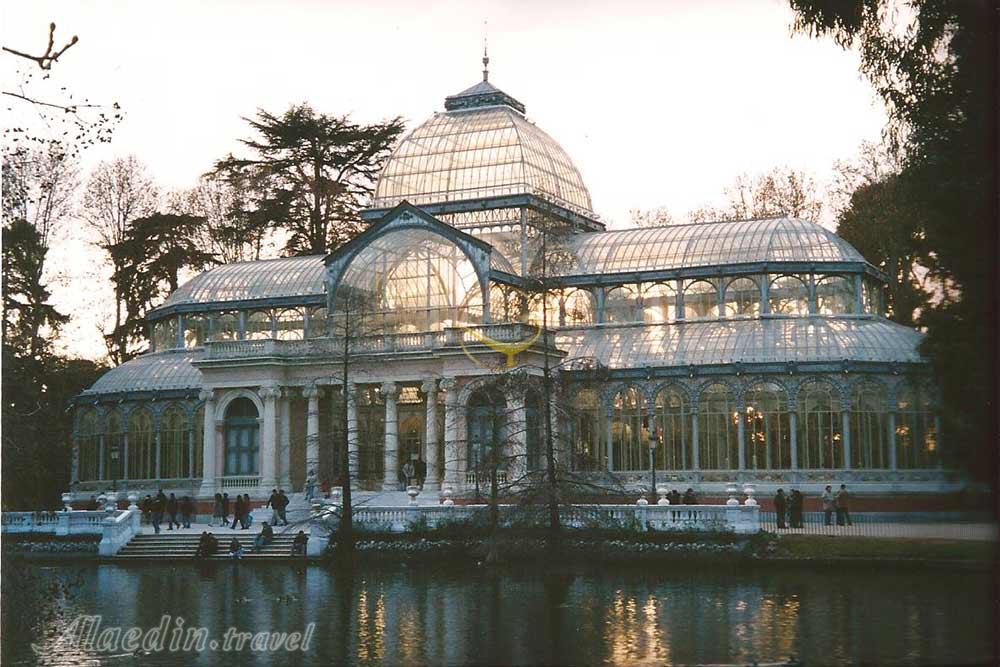کاخ شیشه ای پارک رتیرو (کریستال پالاس) در مادرید - اسپانیا | علاءالدین تراول