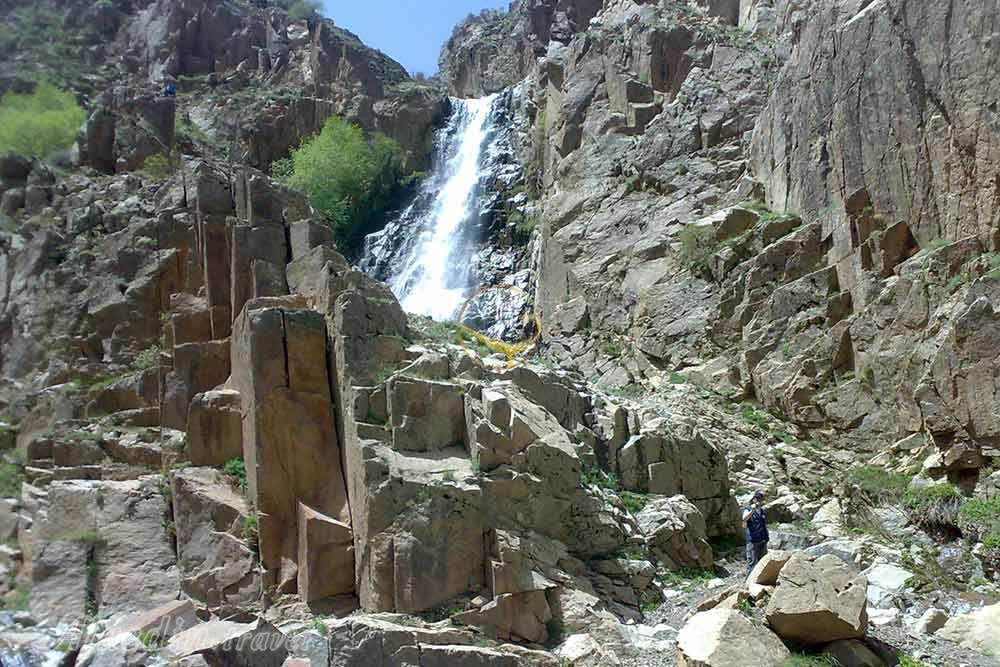 آبشار عیش آباد مرند | علاءالدین تراول