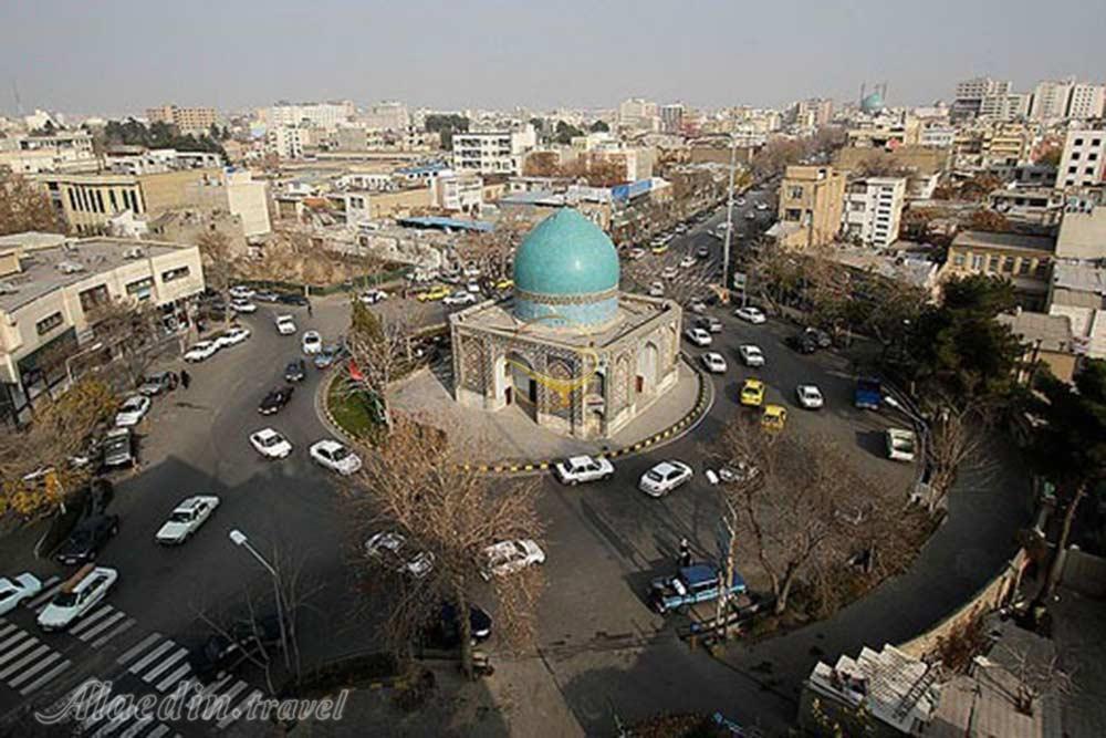 گنبد سبز مشهد | علاءالدین تراول