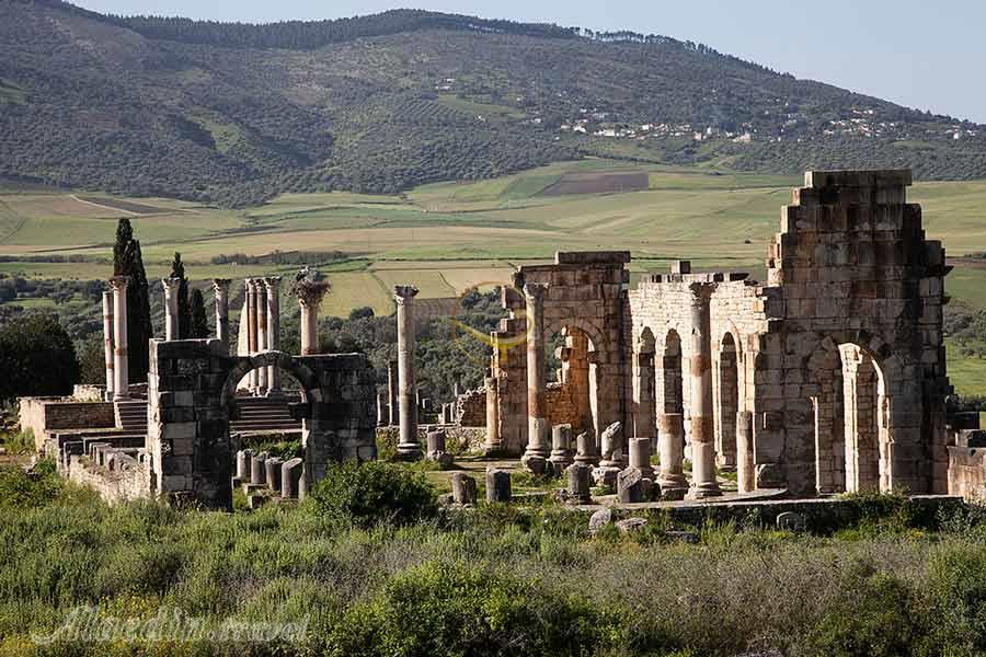 شهر باستانی ولیلی در مکنس در مراکش | علاءالدین تراول