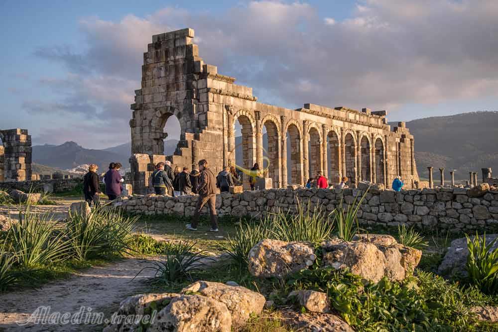 شهر باستانی ولیلی در مکنس در مراکش | علاءالدین تراول