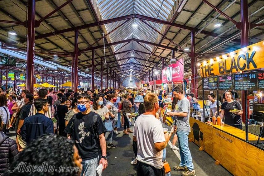 بازار ملکه ویکتوریا در ملبورن | علاالدین تراول