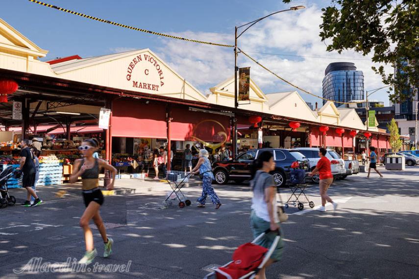 بازار ملکه ویکتوریا در ملبورن | علاالدین تراول