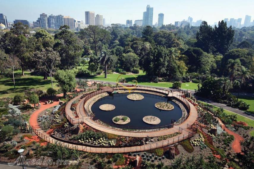 باغ‌های سلطنتی ملبورن | علاالدین تراول