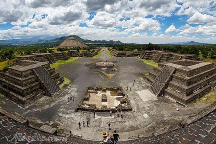 شهر باستانی تئوتیهواکان مکزیکو سیتی - مکزیک