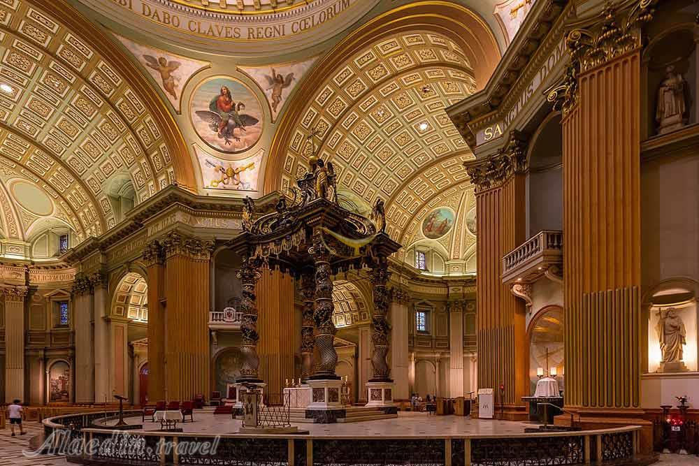 کلیسای جامع حضرت مریم ملکه جهان در مونترال  کانادا | علاءالدین تراول