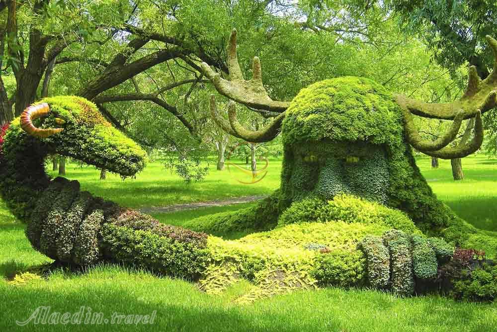 باغ گیاهشناسی مونترال | علاءالدین تراول