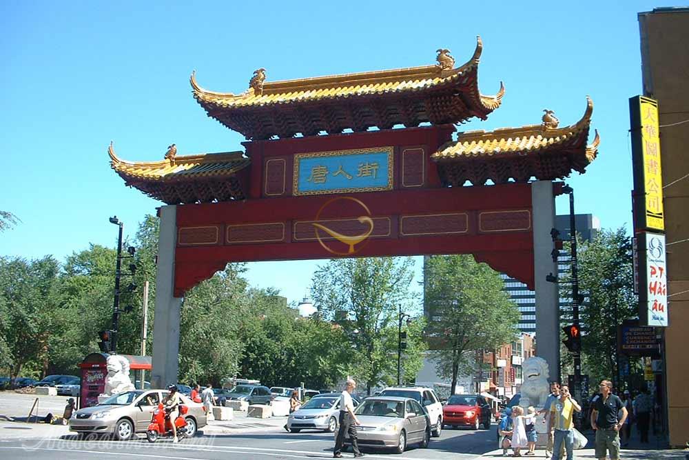 محله چینی ها در مونترال - کانادا | علاءالدین تراول