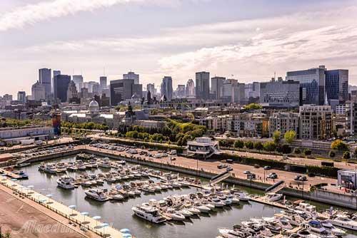 بندر قدیم مونترال در کانادا