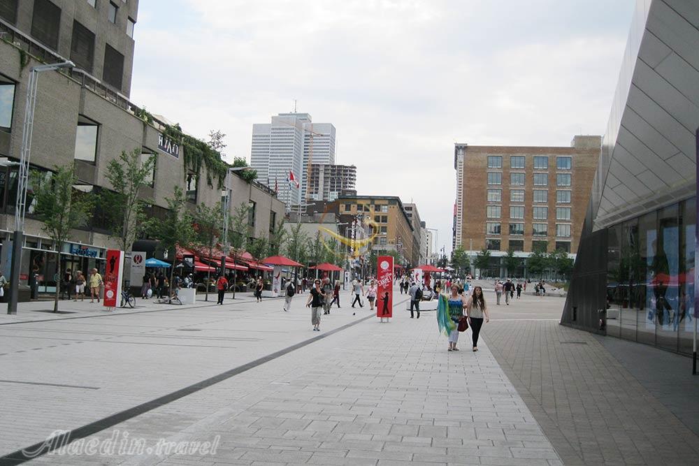 خیابان سن کاترین مونترال | علاءالدین تراول