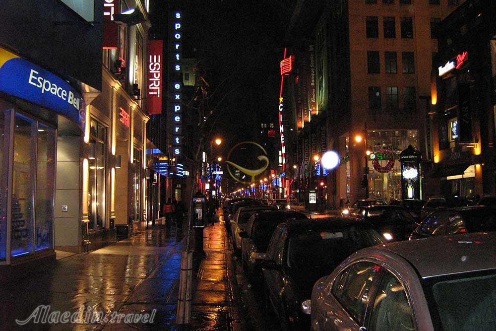 خیابان سن کاترین مونترال | علاءالدین تراول