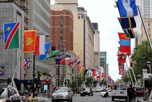 خیابان شربروک مونترال در کانادا