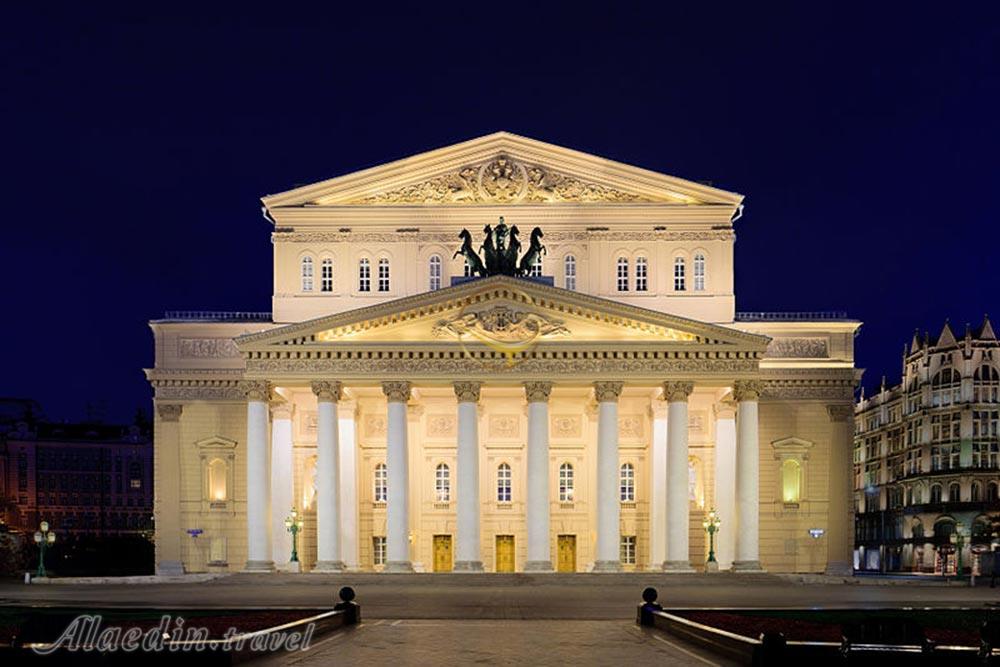 تئاتر بالشوی مسکو روسیه | علاءالدین تراول