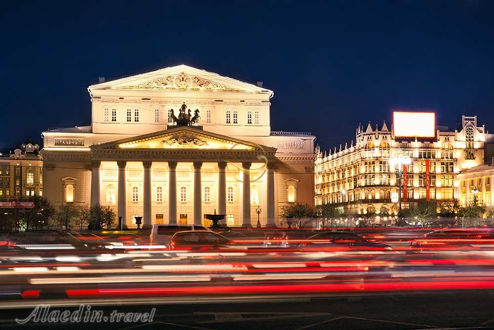 تئاتر بالشوی مسکو روسیه | علاءالدین تراول