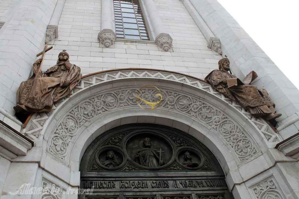 کلیسای عیسی منجی مسکو روسیه | علاءالدین تراول