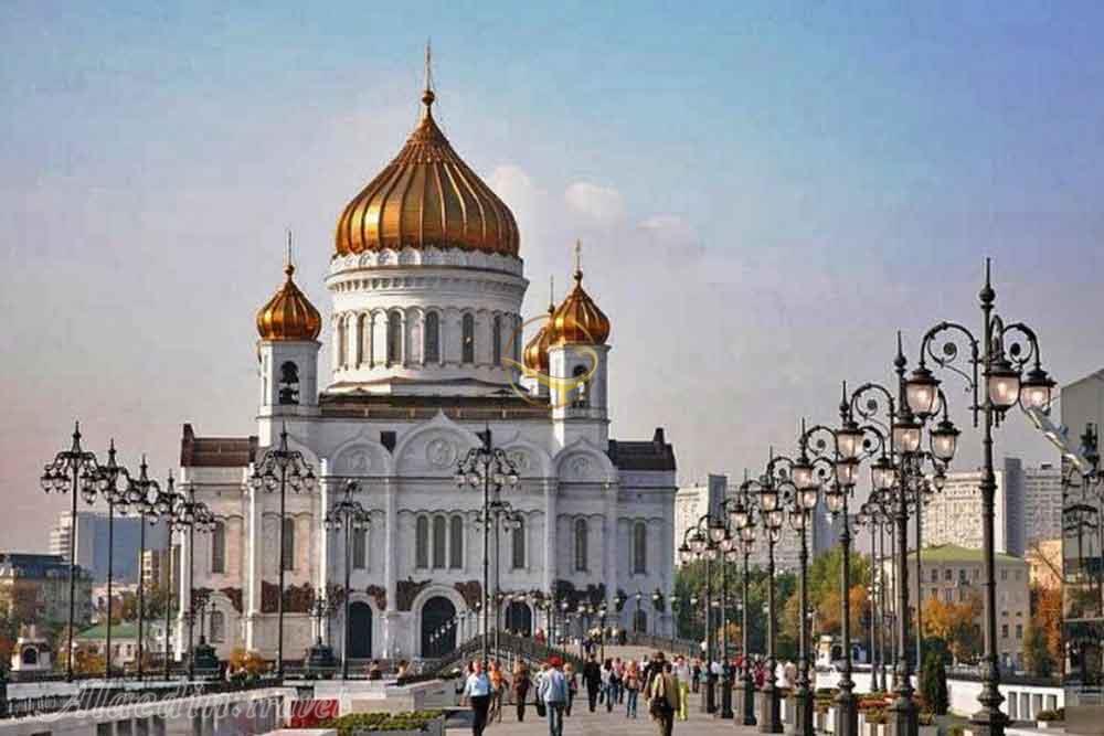 کلیسای عیسی منجی مسکو روسیه | علاءالدین تراول