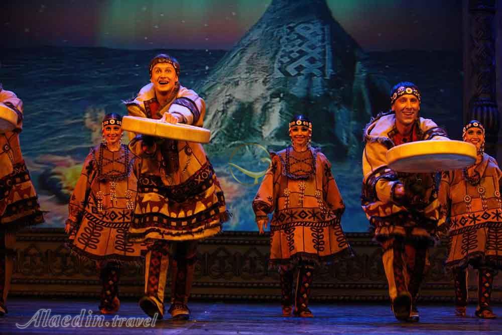 رقص فولکلور مسکو روسیه | علاءالدین تراول